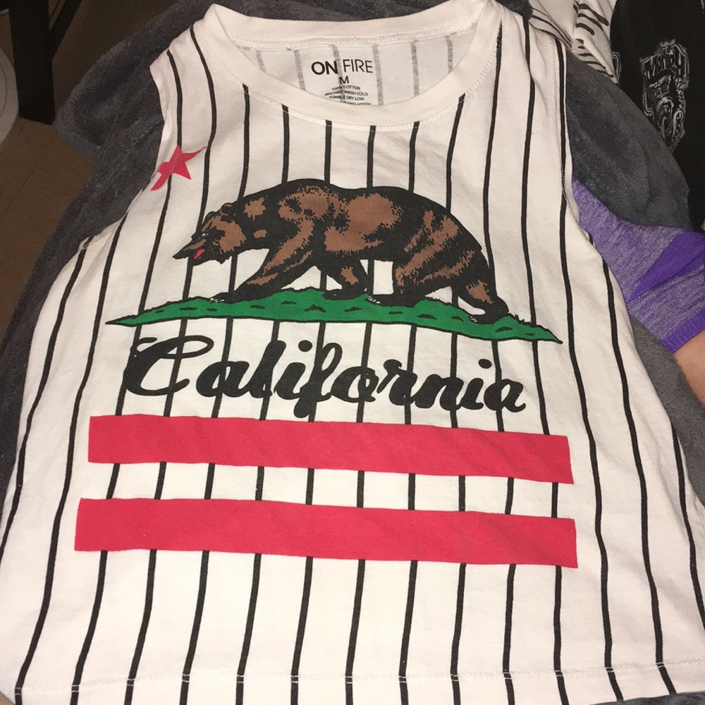 California republic crop top. Size M CROP TOP.